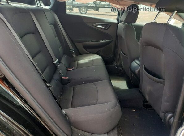 1G1ZG5STXNF101177 2022 CHEVROLET MALIBU Black Widok tylnych siedzeń