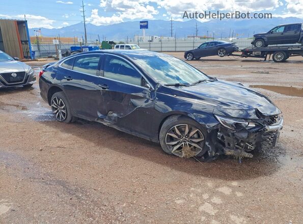 1G1ZG5STXNF101177 2022 CHEVROLET MALIBU Black Przód prawy