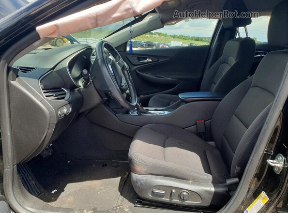 1G1ZG5STXNF101177 2022 CHEVROLET MALIBU Black Widok wnętrza z przodu