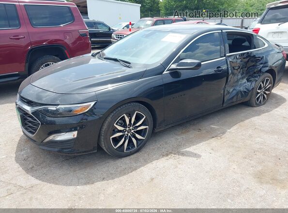 1G1ZG5STXSF106486 2025 CHEVROLET MALIBU Черный Передняя левая четверть