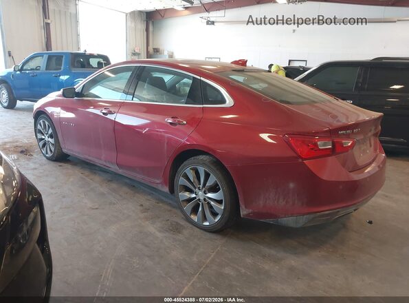 1G1ZH5SX1GF204622 2016 CHEVROLET MALIBU Red Tył lewy