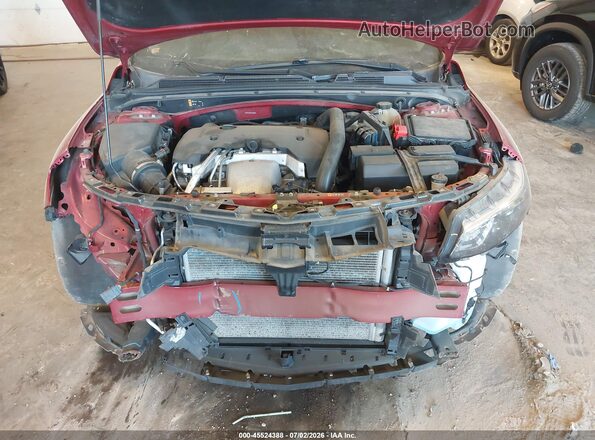 1G1ZH5SX1GF204622 2016 CHEVROLET MALIBU Red Widok z tyłu