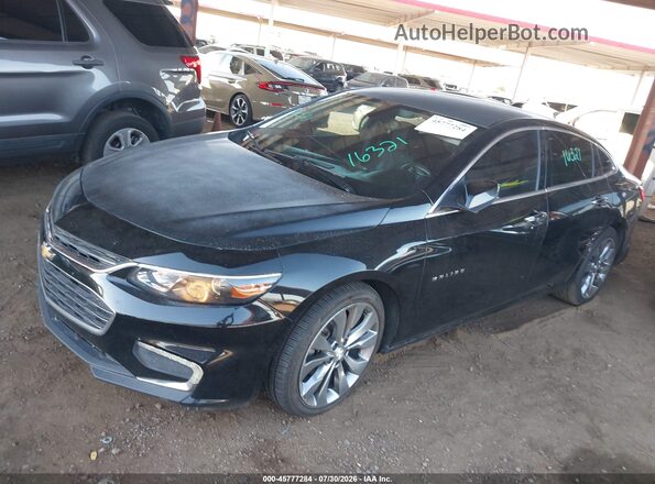 1G1ZH5SX3GF198399 2016 CHEVROLET MALIBU Black Առջևի ձախ երեք քառորդ տեսարան