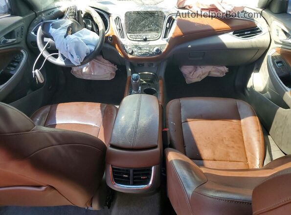 1G1ZH5SX3GF224936 2016 CHEVROLET MALIBU Gray Widok deski rozdzielczej