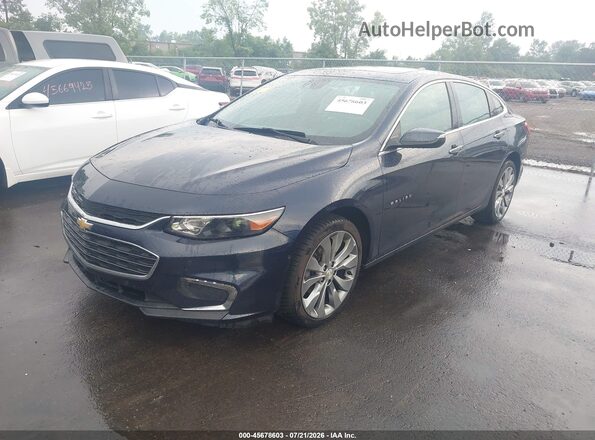 1G1ZH5SX5GF303167 2016 CHEVROLET MALIBU Blue Przód lewy