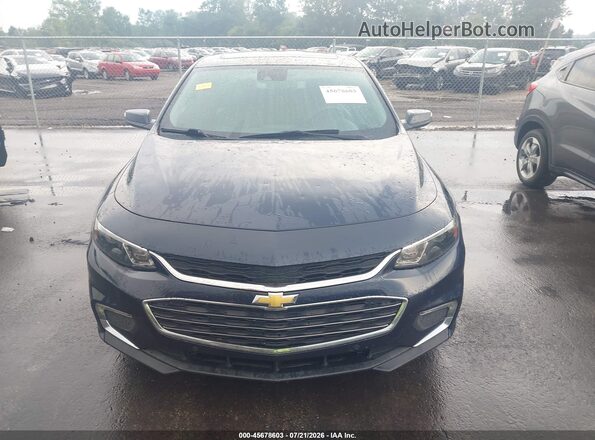 1G1ZH5SX5GF303167 2016 CHEVROLET MALIBU Blue Widok zestawu wskaźników