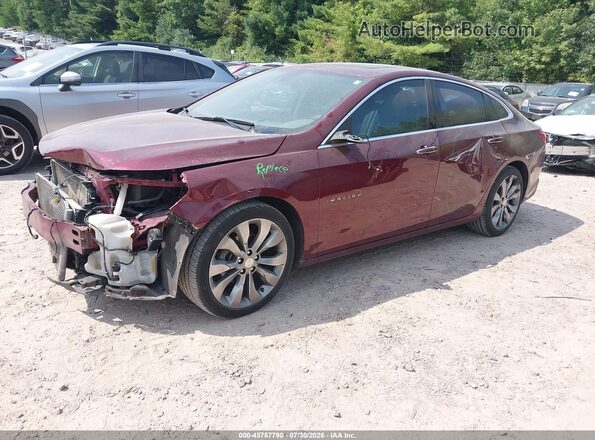 1G1ZH5SX8GF292536 2016 CHEVROLET MALIBU Burgundy Vista tres cuartos delantera izquierda