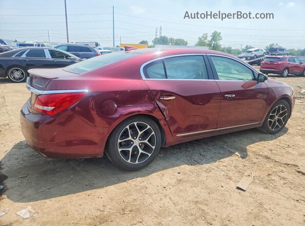 1G4G45G34GF190453 2016 BUICK LACROSSE Burgundy Trasero derecho