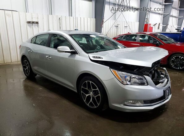 1G4G45G34GF269623 2016 BUICK LACROSSE Серебряный Передняя правая четверть
