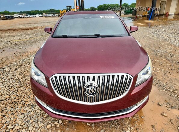 1G4G45G38GF169864 2016 BUICK LACROSSE Burgundy Widok z przodu
