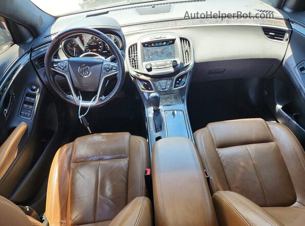 1G4G45G38GF169864 2016 BUICK LACROSSE Burgundy Widok deski rozdzielczej