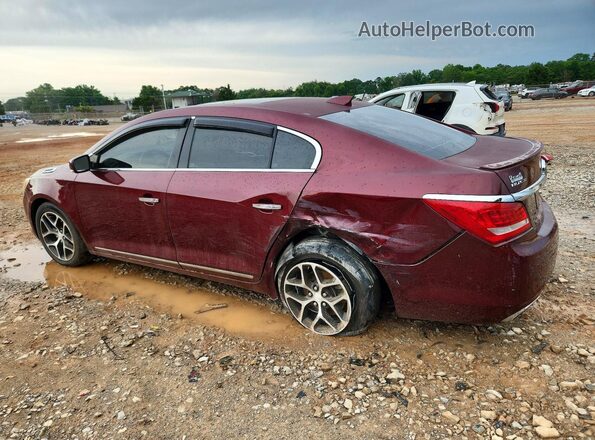 1G4G45G38GF169864 2016 BUICK LACROSSE Burgundy Tył lewy