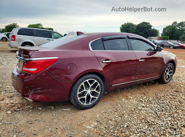 1G4G45G38GF169864 2016 BUICK LACROSSE Burgundy Tył prawy
