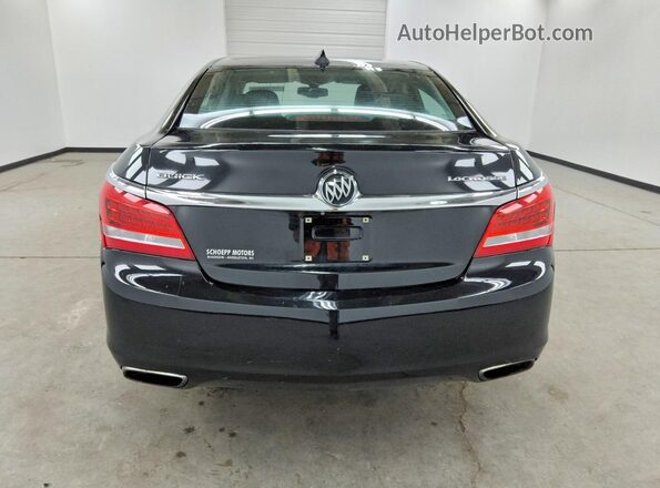 1G4GA5G33GF236735 2016 BUICK LACROSSE Black Вид ззаду