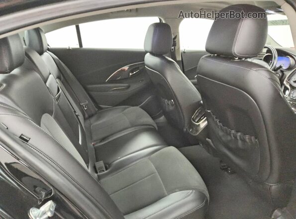 1G4GA5G33GF236735 2016 BUICK LACROSSE Black Вид задніх сидінь