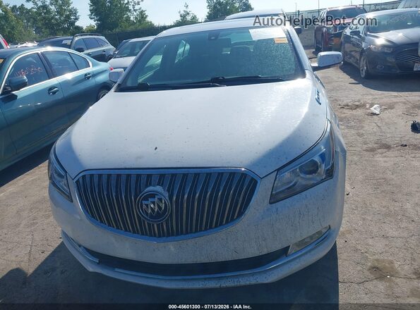 1G4GB5G32GF258674 2016 BUICK LACROSSE White Vista del cuadro de instrumentos