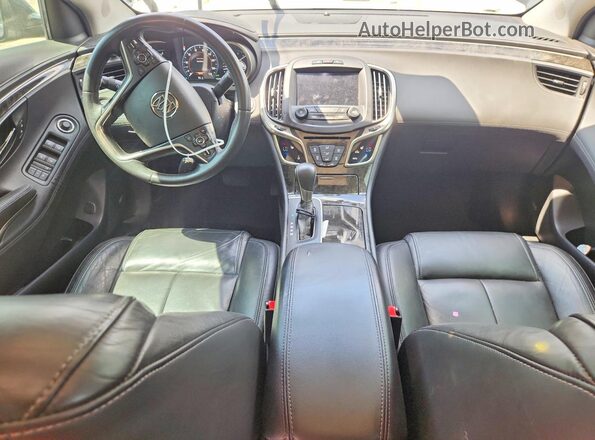 1G4GB5G34GF153392 2016 BUICK LACROSSE Угольный Вид панели приборов