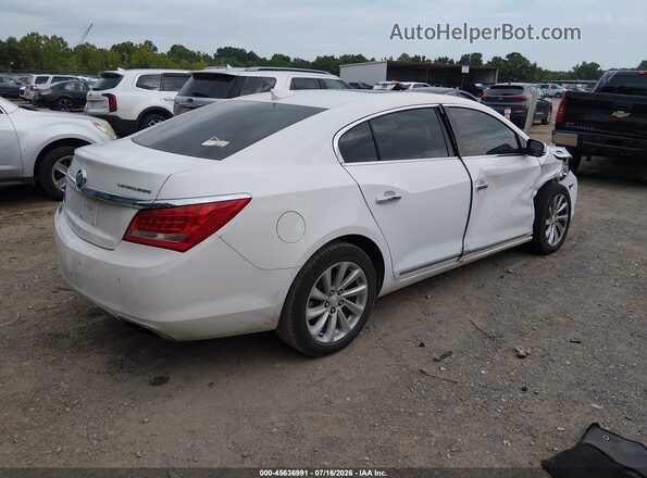 1G4GB5G35GF138464 2016 BUICK LACROSSE White უკანა მარჯვენა