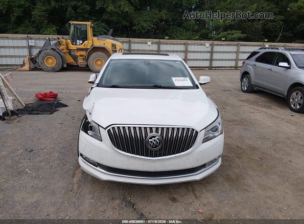1G4GB5G35GF138464 2016 BUICK LACROSSE White ხელსაწყოთა პანელის ხედი