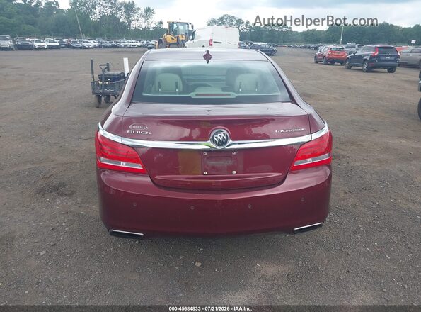 1G4GB5G38GF133159 2016 BUICK LACROSSE Burgundy 