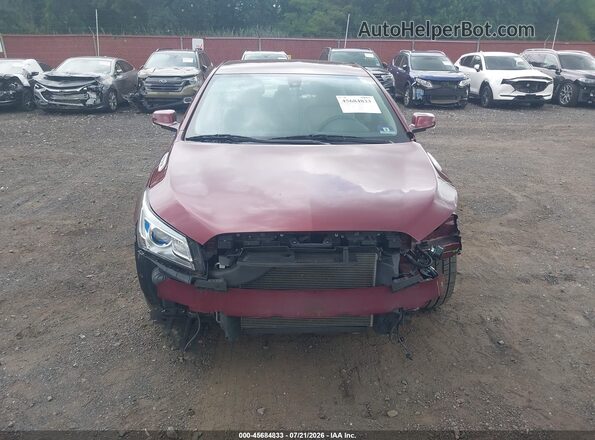 1G4GB5G38GF133159 2016 BUICK LACROSSE Burgundy ხელსაწყოთა პანელის ხედი