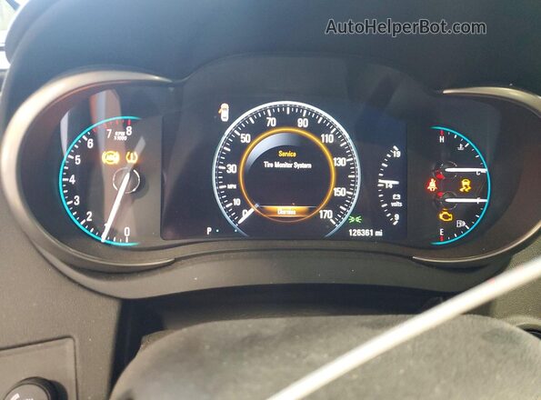 1G4GC5G35GF130460 2016 BUICK LACROSSE White Instrument cluster view