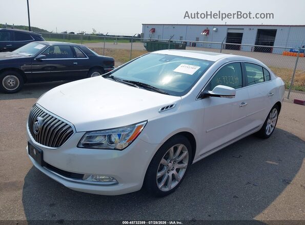 1G4GD5G36GF115320 2016 BUICK LACROSSE White Vista tres cuartos delantera izquierda