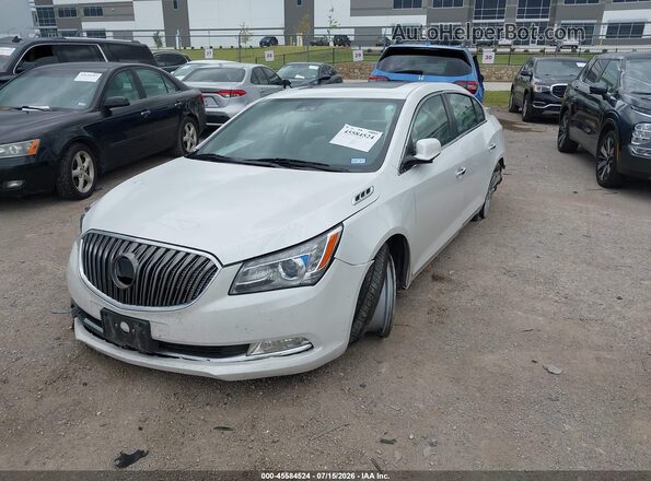 1G4GD5G3XGF177447 2016 BUICK LACROSSE Белый Передняя левая четверть
