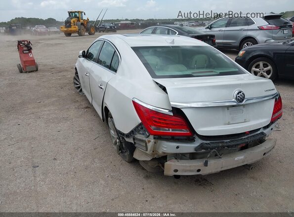 1G4GD5G3XGF177447 2016 BUICK LACROSSE Белый Задняя левая четверть
