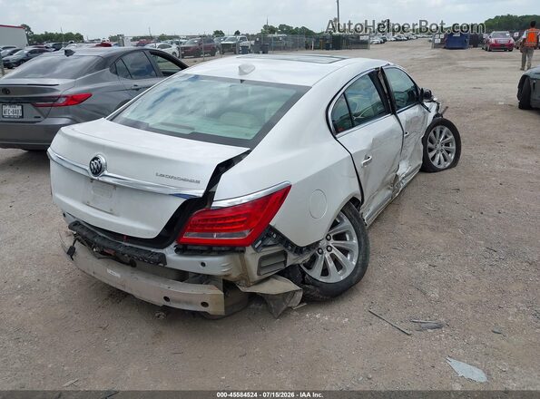 1G4GD5G3XGF177447 2016 BUICK LACROSSE Белый Задняя правая четверть