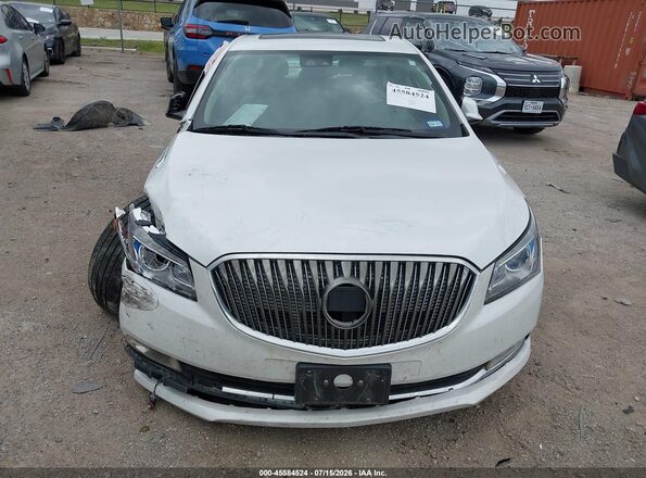 1G4GD5G3XGF177447 2016 BUICK LACROSSE Белый Вид панели приборов