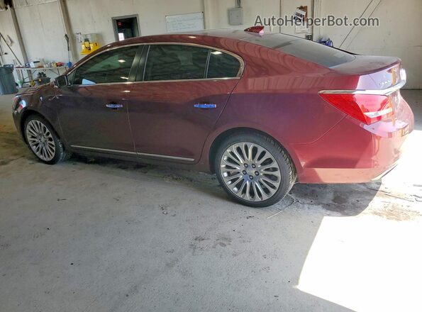 1G4GF5G37GF147784 2016 BUICK LACROSSE Maroon Trasero izquierdo
