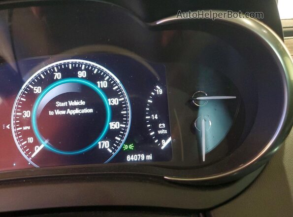 1G4GF5G37GF147784 2016 BUICK LACROSSE Maroon Vista del cuadro de instrumentos