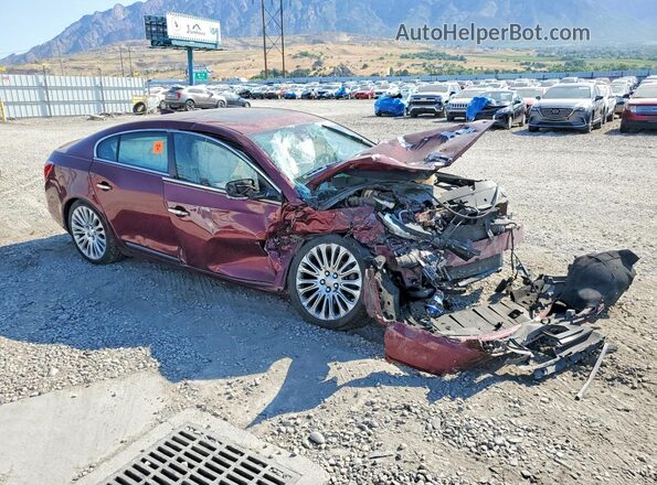 1G4GF5G39GF256652 2016 BUICK LACROSSE Maroon Delantero derecho