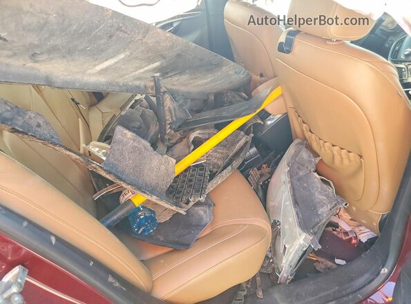 1G4GF5G39GF256652 2016 BUICK LACROSSE Maroon Vista de los asientos traseros