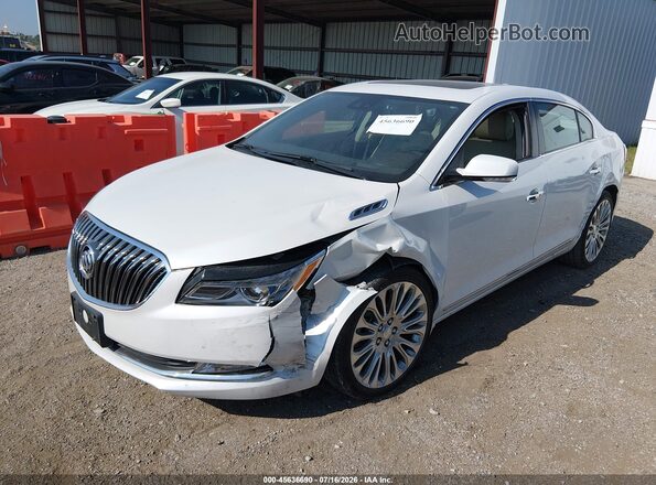 1G4GF5G39GF263911 2016 BUICK LACROSSE Белый Передняя левая четверть