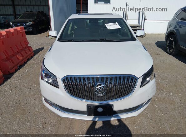 1G4GF5G39GF263911 2016 BUICK LACROSSE Белый Вид щитка приборов
