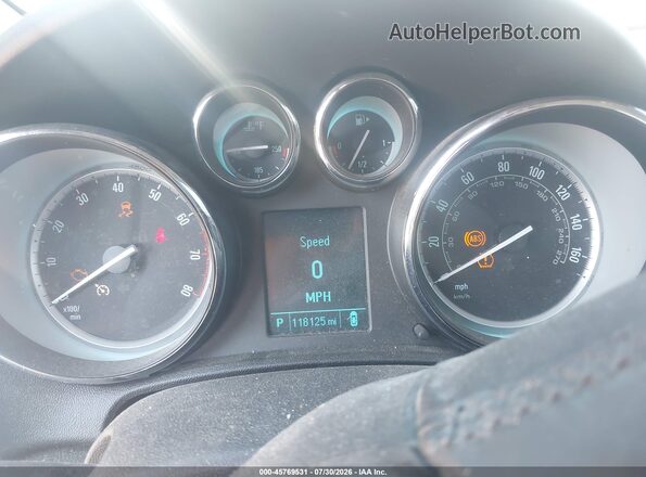 1G4PP5SK2G4100492 2016 BUICK VERANO Синий Вид задних сидений