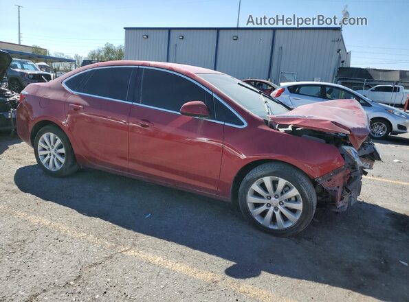 1G4PP5SKXG4136995 2016 BUICK VERANO Red Передня права чверть