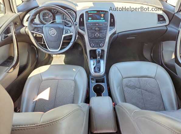 1G4PR5SK3H4105681 2017 BUICK VERANO Gray Առջևի վահանակի տեսք