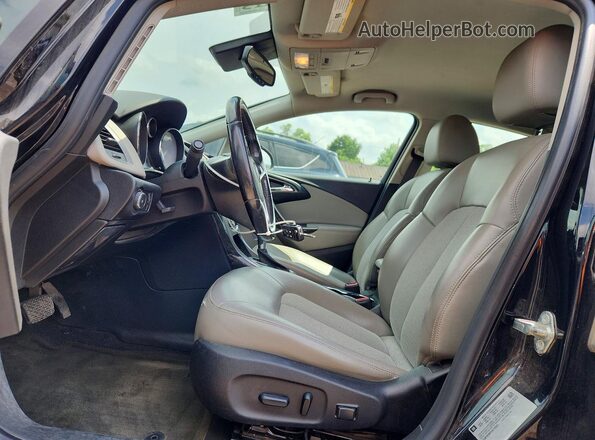 1G4PR5SK4H4103941 2017 BUICK VERANO Black წინა სალონის ხედი