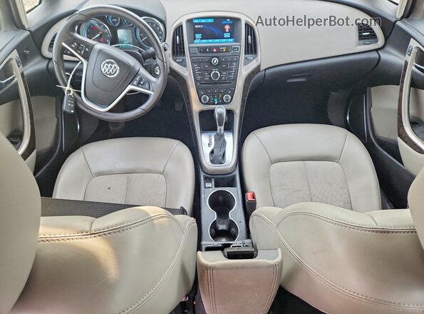 1G4PR5SK6F4179819 2017 BUICK VERANO Silver Dashboard view