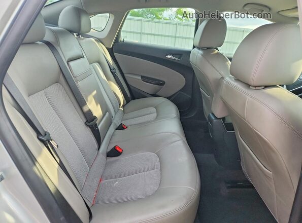 1G4PR5SK6F4179819 2017 BUICK VERANO Silver Rear seats view