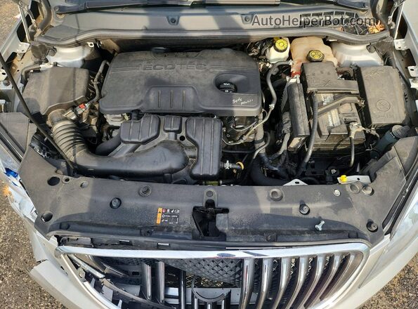 1G4PR5SK6F4179819 2017 BUICK VERANO Silver Rear interior view