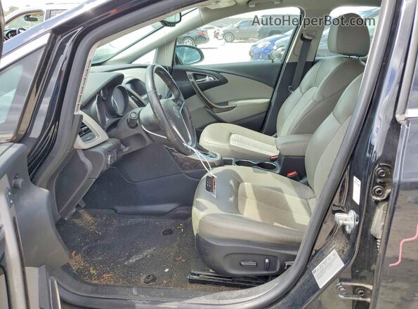 1G4PR5SK7H4116716 2017 BUICK VERANO Black წინა სალონის ხედი