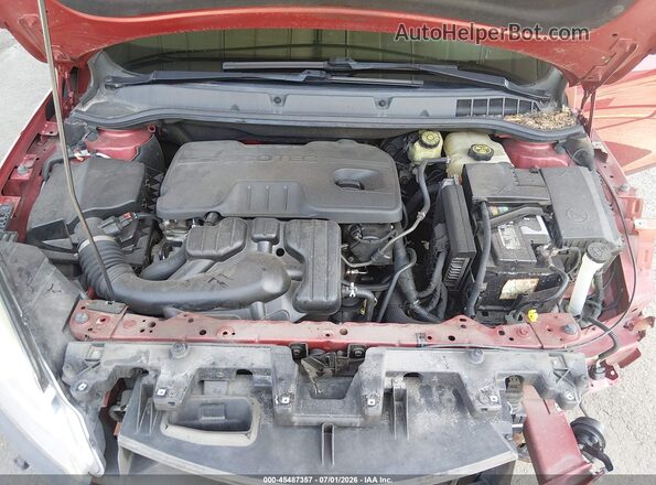 1G4PR5SKXG4104073 2016 BUICK VERANO Красный Вид сзади