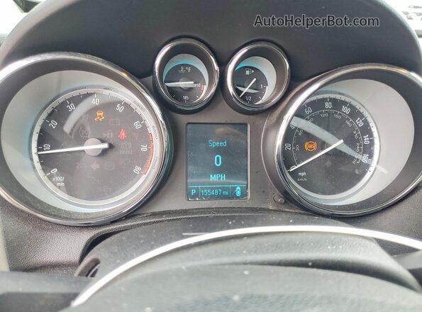 1G4PR5SKXG4148297 2016 BUICK VERANO Brown Вид щитка приладів