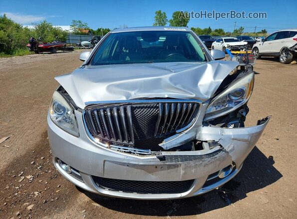 1G4PW5SK0G4124342 2016 BUICK VERANO Серебряный Вид спереди