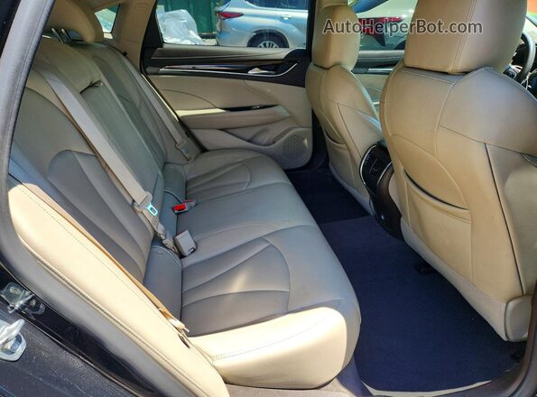 1G4ZN5SS2HU131533 2017 BUICK LACROSSE Black უკანა სავარძლების ხედი