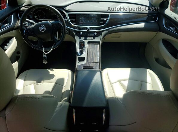 1G4ZN5SSXHU177448 2017 BUICK LACROSSE Red Առջևի վահանակի տեսք